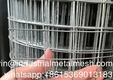 24 in X 100 FT 1/2 Inch Hardware Cloth 19 Gauge Wire Fencing Galvanized Welding Garden Fence Roll Square Mesh