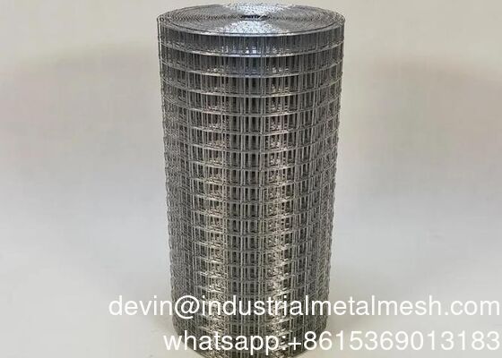 4X4 Square 316 Stainless Steel Welded Mesh Wire Mesh Fence Roll Netting