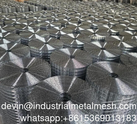 لوحة سياج شبكي ملحوم مجلفن بالغمس الساخن 2X2 بسماكة 6 مم بأحجام مختلفة