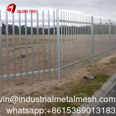Customized Factory Price High Quality Steel Curved Top Galvanised Powder Coated Palisade Security Fencing