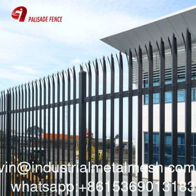 التصميم بالجملة الحديقة الصناعية مسحوق طلاء المعدن الصلب المغلفة حاجز الحاجز لوحة للخارج