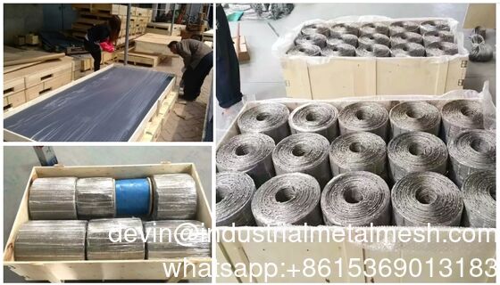 سهلة التركيب شبكة حبال معدنية من الفولاذ المقاوم للصدأ 304 316 316L للاستخدام الآمن في مهبط الطائرات