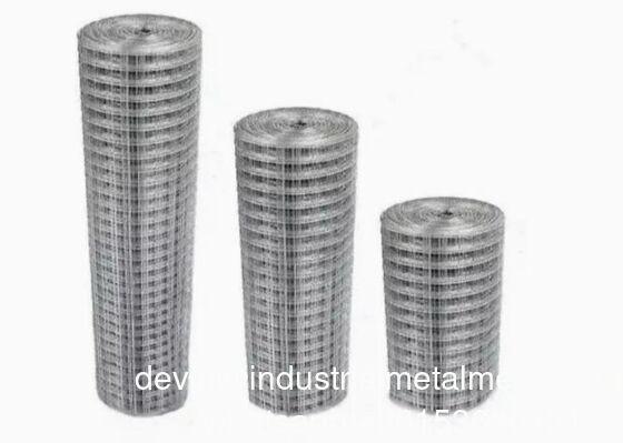 شبكة سلكية ملحومة مجلفنة كهربائيًا 3/8 × 24bwg0.9 × 30 متر