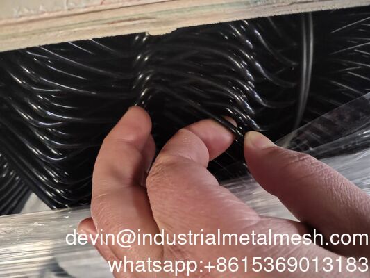 مصنع OEM إعصار شبكة الأسلاك بي في سي غطس حار الغليان سلسلة وصلة السياج