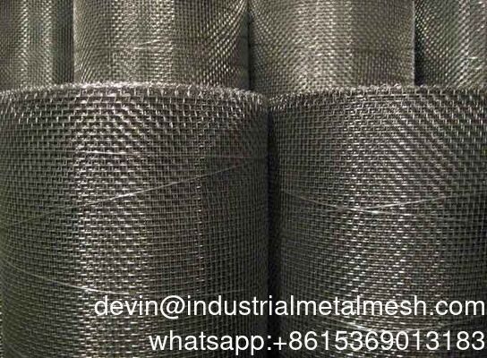 شبكة سلكية من الفولاذ المقاوم للصدأ منسوجة سادة 304 316 للترشيح والفحص