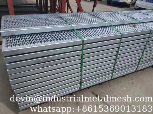 Anti Skid Plate Aluminum Walkway Floor and Roof Metal Grip Strut Grating for Solar Energy Project