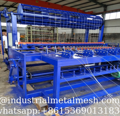 Low Price Crimped Making Cattle Grass Deer Fence Wire Mesh Weaving Machine