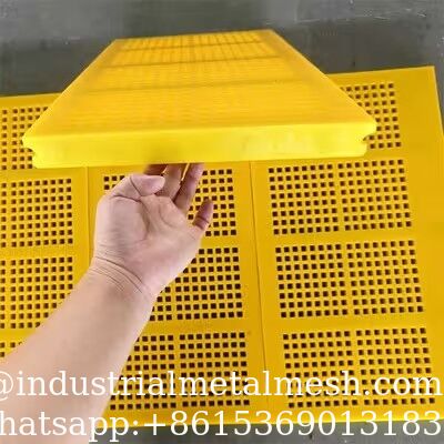 WS85 Structure Polyurethane Screen Mesh Plate MDI Material + Anti Blocking Surface