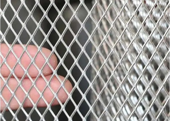 الفولاذ المقاوم للصدأ الموسع شبكة معدنية معالجة تمتد