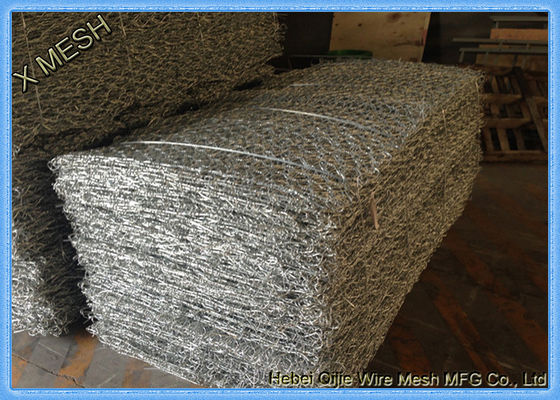 Selvedge Wire سداسية التراب سلة مجلفنة 4.0 مللي متر ديا