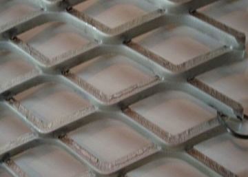 مسحوق الطلاء شبكة أسلاك معدنية موسعة مع ثقب سداسية