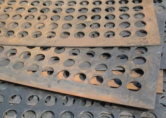 1mm ثقب سداسية ورقة الألومنيوم ورقة شبكة معدنية مثقبة مصبغة