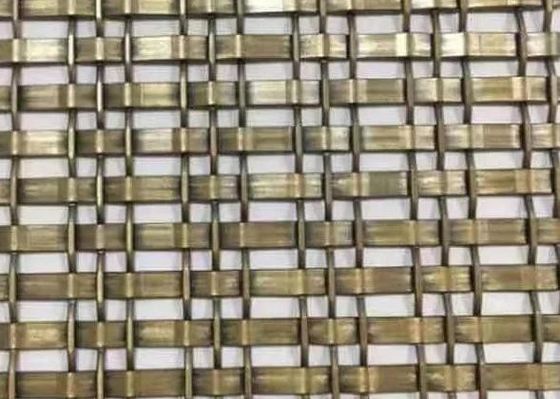 الزخرفية الفولاذ البرونزية المعدنية سلك الشاشة المعمارية الشبكة سلسلة الملفوفة شنق الستائر سقف الستائر