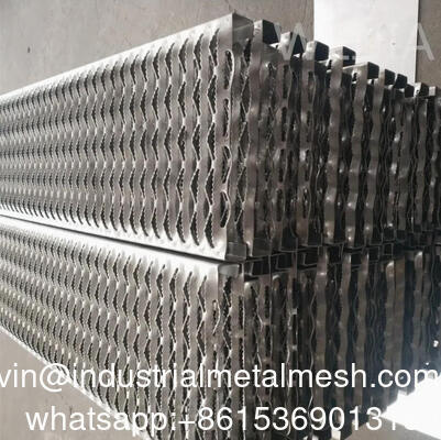 Non Slip Steel Grating Walkway Safety Steel Grip Strut Grating