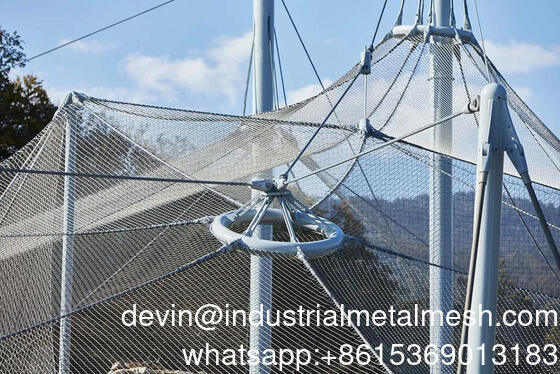 منتج بيع ساخن Ss 316 مرنة الفولاذ المقاوم للصدأ الحديد الكابل السلك الحبل الشبكة للدرج الدرج