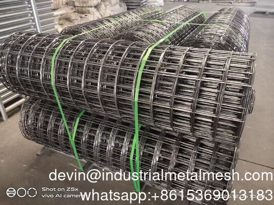 Black Concrete Welded Mesh Construction Wire Mesh