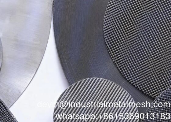 شبكة سلكية مربعة من الصلب منخفض الكربون للاستخدام العام كمرشح