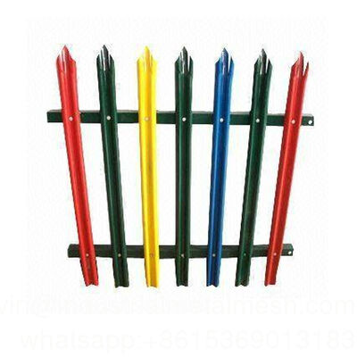 أسوار باليسيد مطلية بالمسحوق ومغلفنة بالغمس الساخن بأسعار معقولة