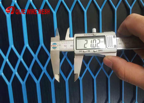 توسيع شبكة أسلاك معدنية الشاشة / البلاستيك المغلفة شبكة الألومنيوم للديكور