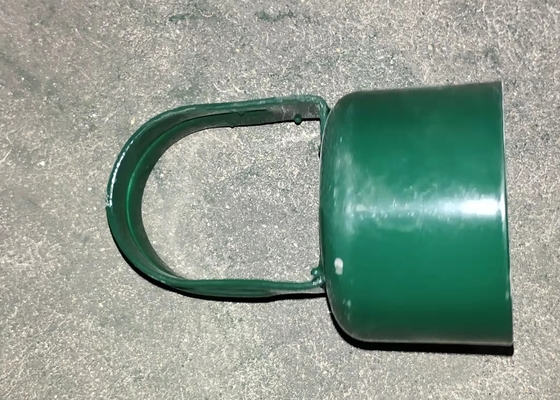 آخر الساخنة انخفض المغلفنة 60mm سلسلة ربط السور حلقة كاب